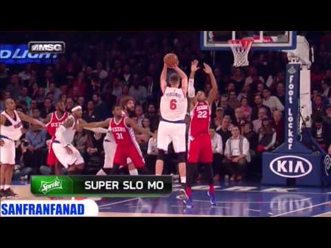 Kristaps Porzingis Full Highlights 2015.12.02 vs 76ers - 17 Pts, 10 Rebs, 4 Blks!