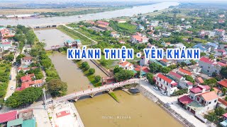xã Khánh Thiện nhìn từ trên cao