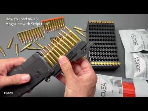 Load AR-15 Mags with StripLULA®