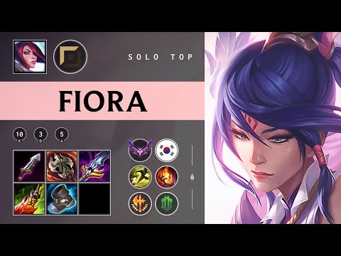 Fiora Top vs Swain - KR Master Patch 25.22