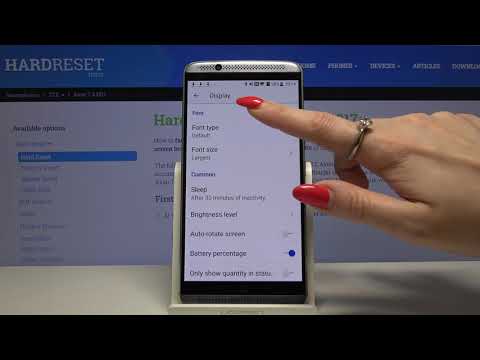 How to Change Font Size in ZTE Axon 7 A2017 – Open Font Settings