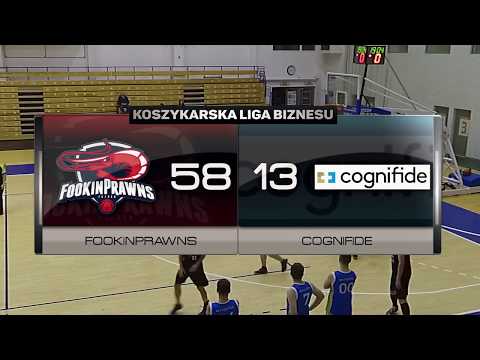 FookinPrawns vs Cognifide - IV kolejka - Poznań - Koszykarska Liga Biznesu