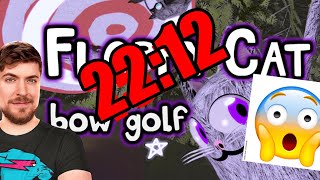 Floppy Cat Bow Golf Speedrun in 12:22.82 (WORLD RECORD)