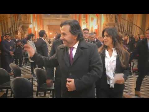 El gobernador Sáenz participó del primer día del Triduo del Milagro