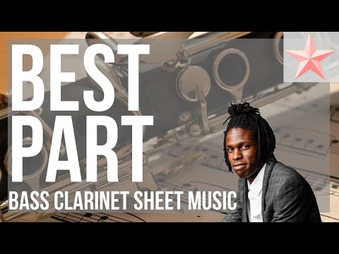 SUPER EASY Bass Clarinet Sheet Music: How to play Best Part by HER ft Daniel Caesar