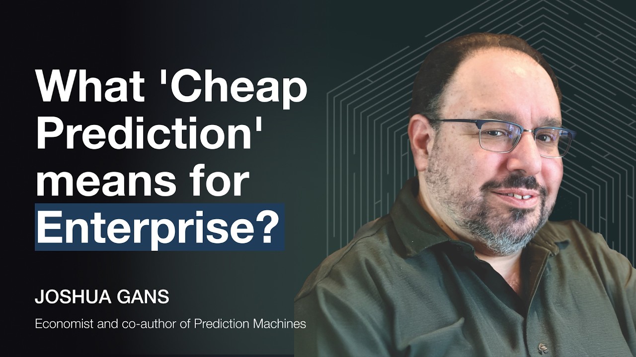 What AI as Cheap Prediction Means for Enterprise · Joshua Gans · Invisible Machines