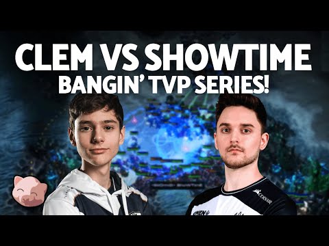 Clem's Insane Splits vs Showtime's Amazing Defense! | HomeStory Cup XXI (Bo5 TvP) - StarCraft 2