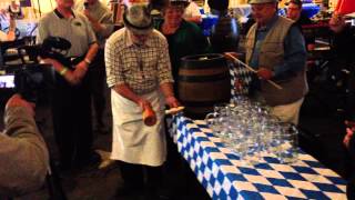 preview picture of video '2013 Glendale Heights Oktoberfest Keg Tapping'