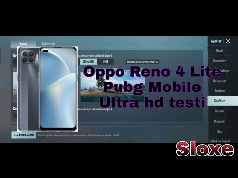 Oppo Reno 4 Lite Pubg Mobile Ultra HD testi
