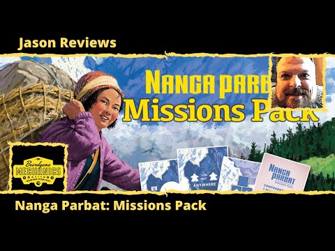 Jason's Board Game Diagnostics of Nanga Parbat: Missions Pack
