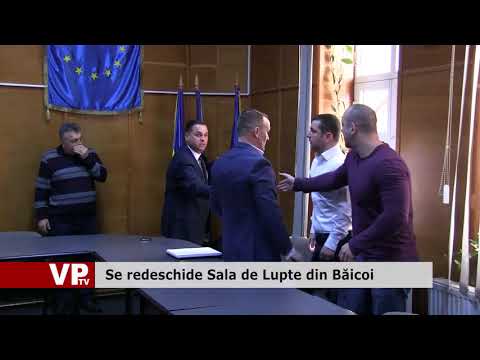 Se redeschide Sala de Lupte din Băicoi