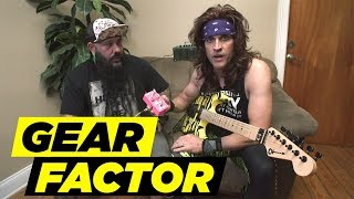 Video thumbnail for Steel Panther's Satchel Tests Out 'Pussy Melter' Pedal by Loudwire
