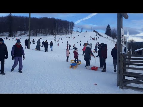Winter at Mălini, Suceava  filmed with DJI Mavic Air 4k
