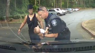 Georgia Police Officer Uses CPR to Save Choking Baby