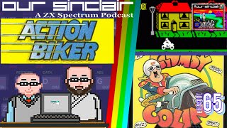 Action Biker Review | ZX Spectrum | Our Sinclair: A ZX Spectrum Podcast 65