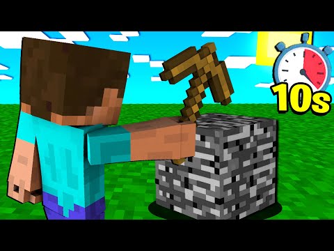 PROVO A FINIRE MINECRAFT IN 10 SECONDI - ITA!!