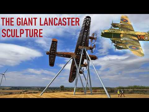 The Life Sized Lancaster Sculpture