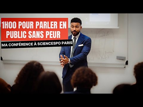 Conférence Prise de parole en public à Sciences Po : 3 clés pour parler en public avec confiance