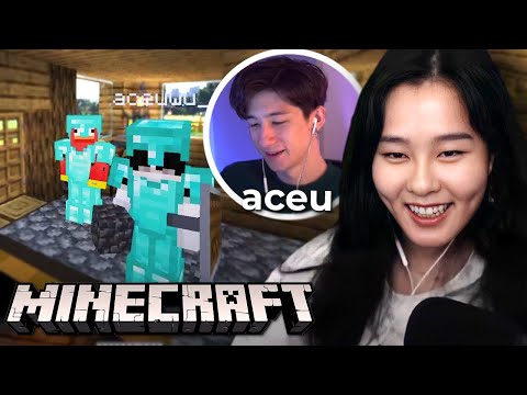 39daph Plays Minecraft: Hardcore - w/ Aceu Part 4