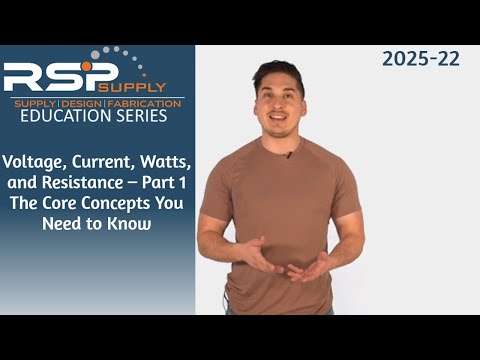 Voltage, Current, Watts, and Resistance – Part 1 l The Core Concepts You Need to Know