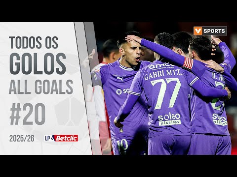 Todos os Golos da 20 Jornada (Liga 25/26)