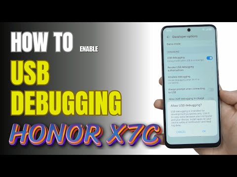 How to Enable USB Debugging on HONOR X7C | Step-by-Step Guide