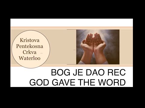 Milko Krnac: Veruj i čekaj na Boga I Belive and wait on God I 9-Jun-2024 I English Translation