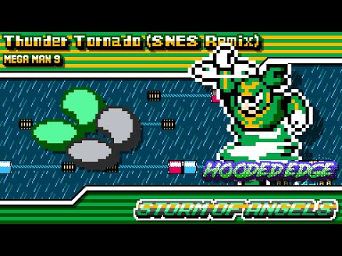 Mega Man 9 - 🌪️ Storm of Angels ~ Tornado Man's Stage 🌪️ (SNES Remix)
