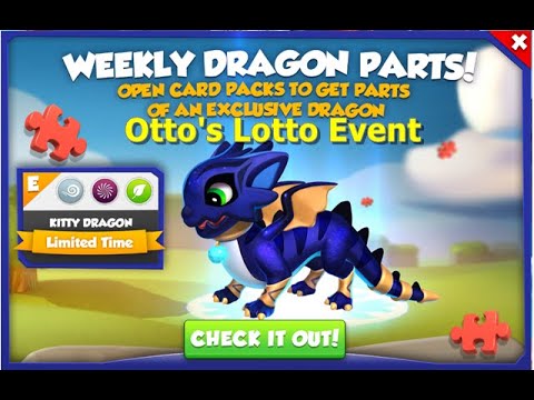 Weekly Dragon Parts Event-Dragon Mania legends | Otto's Lotto Event | DML