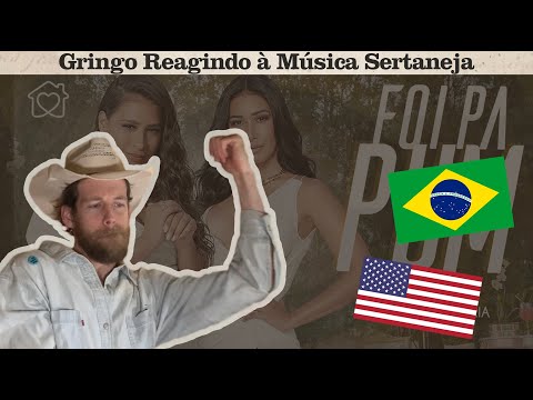 Cantor Gringo Manda Recado Pra Simone & Simaria  - James Davy Reage a Pá Pum