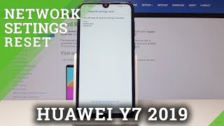 How to Reset Network Settings in Huawei Y7 2019 - Restore Original Network Settings