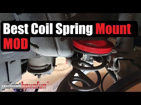350Z/ G35  Rear Coil Spring Mount Mod (Energy Suspension) | AnthonyJ350