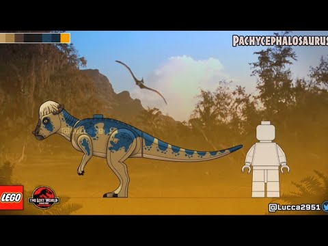 Lucca2951 Lego the lost world Jurassic Park dinosaurs