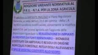 preview picture of video 'Centrale Biogas a Lucrezia? Parliamone! - Parte 1/9'