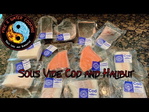 Sous Vide and Seared Cod and Halibut from The Wild Alaskan Company