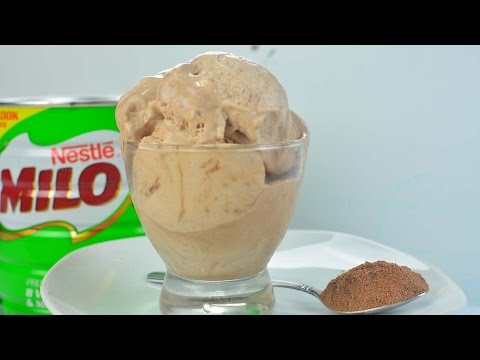 Milo Ice Cream - No Churn 3 ingredients  Milo Ice Cream -  Chef Lola's Kitchen