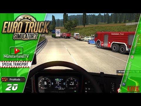 🚚 ETS2 ▶20 Live 🗺️ ProMods 2.31 | ↙️ Special Transport | Euro-Truck-Simulator 2 | V 1.32 [deutsch|