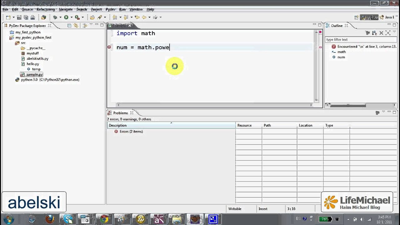The math Module in Python