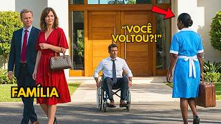 NINGUÉM quis cuidar do MILIONÁRIO doente… ATÉ a EMPREGADA HUMILHADA voltar