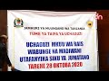 Ratiba Kamili Uchaguzi Wa Rais Wabunge Na Madiwani Yatangazwa