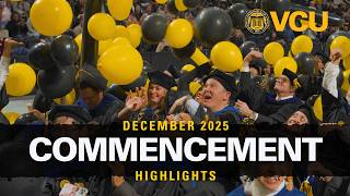 VCU Fall Commencement 2025 Highlights