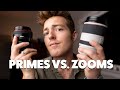 Prime Lenses vs Zoom Lenses - Which is Better? (For Photographers)