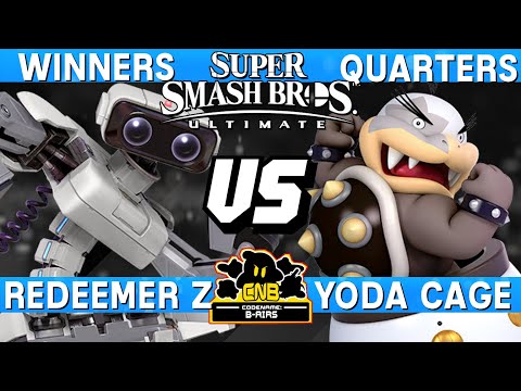 Smash Ultimate Tournament Winners Quarters - Redeemer Z (ROB) vs Yoda Cage (Bowser Jr) - CNB 213