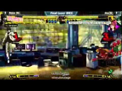DokuSaru #2 - Personna 4 Arena - Final Loser - Alex [NL] Vs Shion [NL]