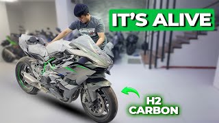Download lagu Dirty Kawasaki H2 Carbon Clean & Upgrade | Soundcheck Titanium Full System mp3