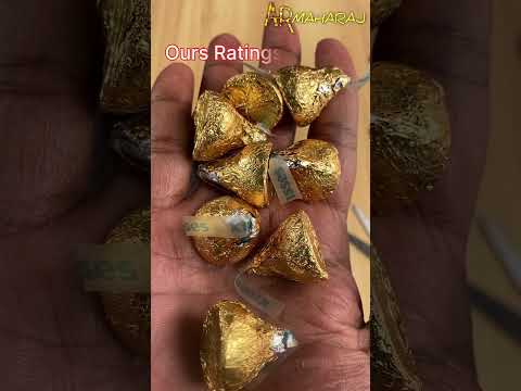 🍫 HERSHEY'S KISSES MILK CHOCOLATE | RATING #shorts