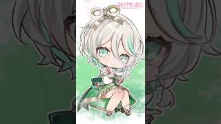 セシリア・イマーグリーンちゃん🍵描いてみた #vtuber #イラストメイキング #shorts #illustration #セシリア・イマーグリーン