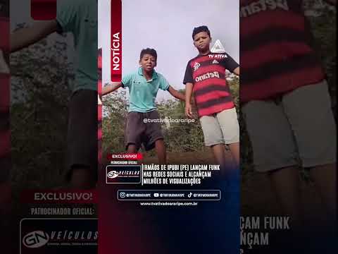 Irmãos de Ipubi (PE) lançam funk nas redes sociais e alcançam milhões de visualizações