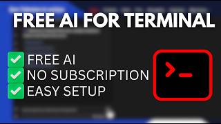 How to Install a FREE AI Coding Assistant in Terminal (No Subscription)