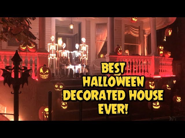 Top 13 DIY Halloween Decorated House Ideas EVER in 2022